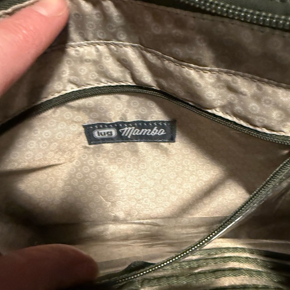 Lug Mambo Olive Green Nylon Crossbody Bag. - Picture 8 of 8
